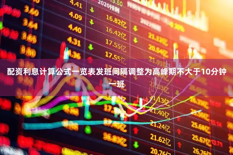 配资利息计算公式一览表发班间隔调整为高峰期不大于10分钟一班